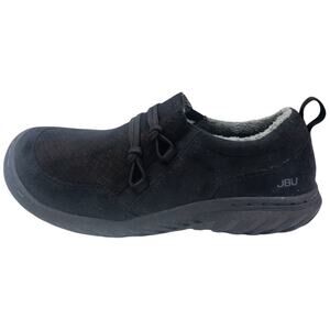 JBU Jambu Black Snake Embossed Ashton Loafers Women's size 9